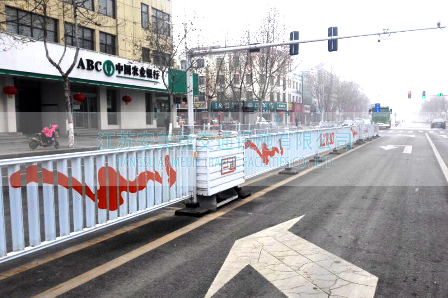 我公司2019年度在兰考县裕禄大道护栏采购项目中标！