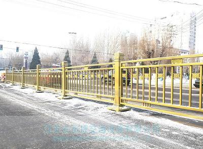 豪华黄金城市护栏